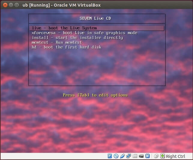 Remastersys VirtualBox